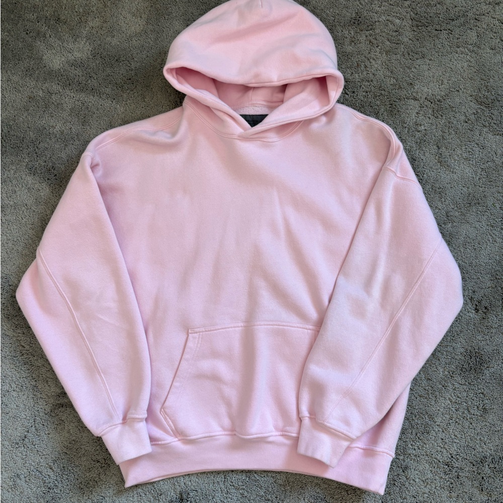 Abercrombie and fitch pink hoodie size L